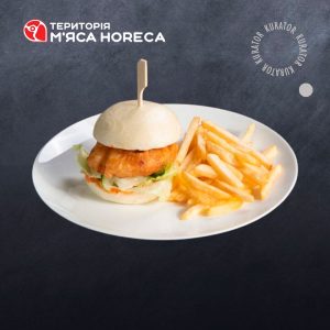 Бургер азіатський з курятиною - замовити мясо гуртом від виробника для ресторанів, кафе, готелів, магазинів 