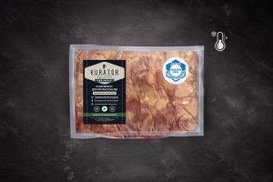 М‘ясо стегна без шкіри різане кубиками 25-35 г, Куратор - замовити мясо гуртом від виробника для ресторанів, кафе, готелів, магазинів 