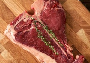 Яловичий Стейк Тібоун - замовити мясо гуртом від виробника для ресторанів, кафе, готелів, магазинів 