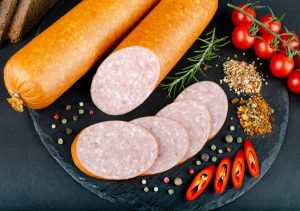 Ковбаса САЛЯМІ “ДЕ ЛЮКС” - замовити мясо гуртом від виробника для ресторанів, кафе, готелів, магазинів 
