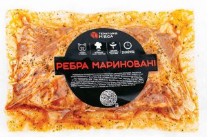 Ребра мясні з грудинки в маринаді - замовити мясо гуртом від виробника для ресторанів, кафе, готелів, магазинів 