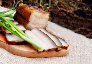 Сало свинне копчено-запечене - замовити мясо гуртом від виробника для ресторанів, кафе, готелів, магазинів 